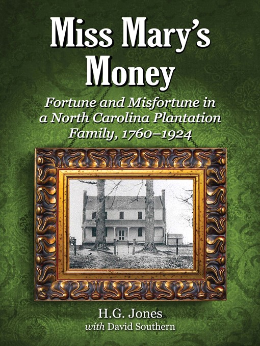 Title details for Miss Mary's Money by H.G. Jones - Available